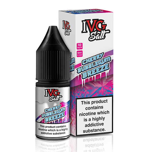 IVG Salt Cherry Bubblegum Breeze 10ml Nic Salt