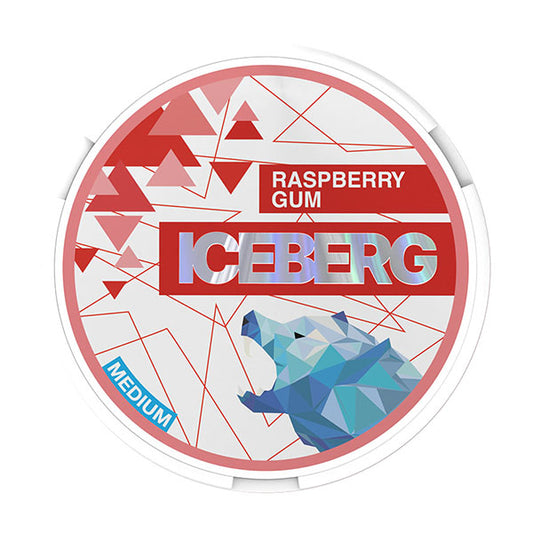 Raspberry Gum Iceberg Nicotine Pouches