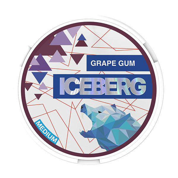 Grape Gum Iceberg Nicotine Pouches