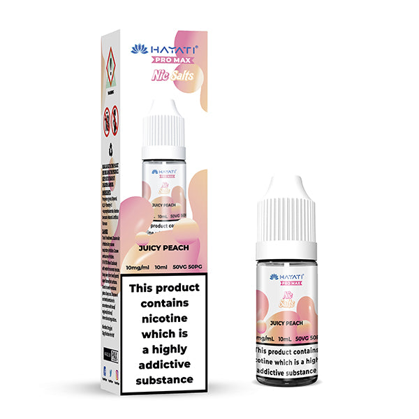 Juicy Peach Nic Salt by Hayati - Nic Salts UK