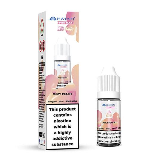 Juicy Peach Nic Salt by Hayati - Nic Salts UK