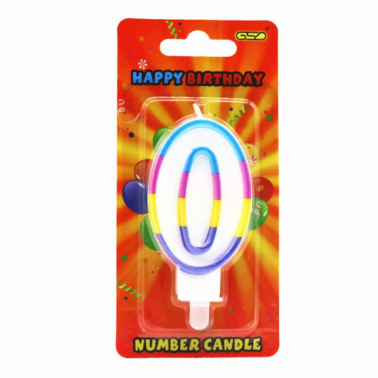 GSD Birthday Number Candles