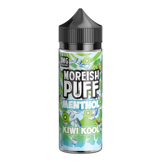 Moreish Puff Menthol Kiwi 100ml Shortfill