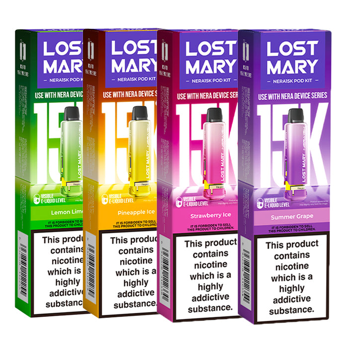 Lost Mary Nera 15K Prefilled Pods