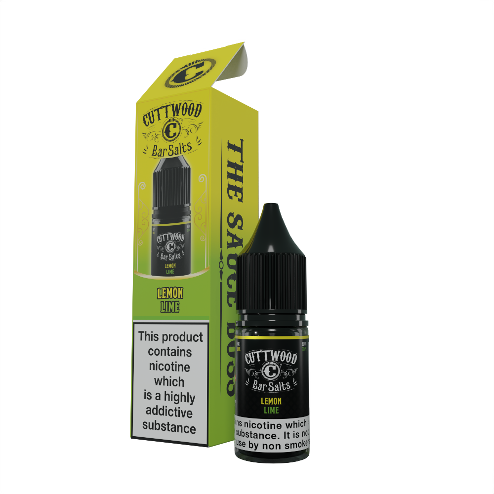 Cuttwood Bar Salts Lemon Lime 10ml Nic Salt