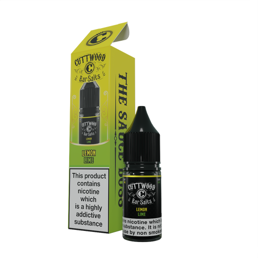 Cuttwood Bar Salts Lemon Lime 10ml Nic Salt