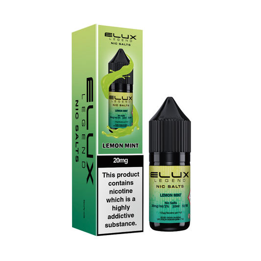 Elux Legend Salts Lemon Mint 10ml Nic Salt