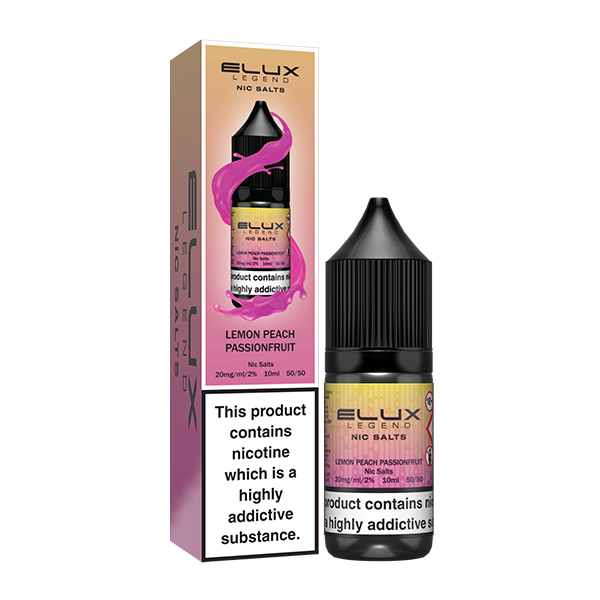 Elux Legend Lemon Peach Passionfruit 10ml Nic Salt