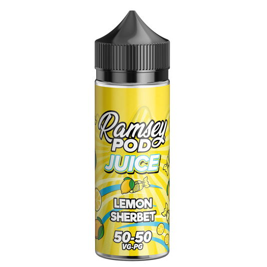 Ramsey Pod Juice Lemon Sherbet 100ml Shortfill