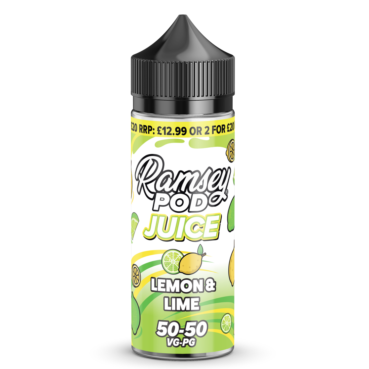 Ramsey Pod Juice Lemon & Lime 100ml Shortfill