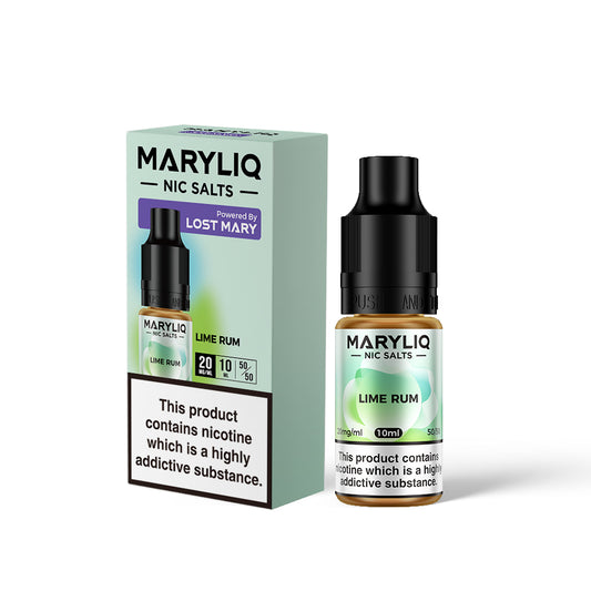 Lost Mary Maryliq Lime Rum 10ml Nic Salt