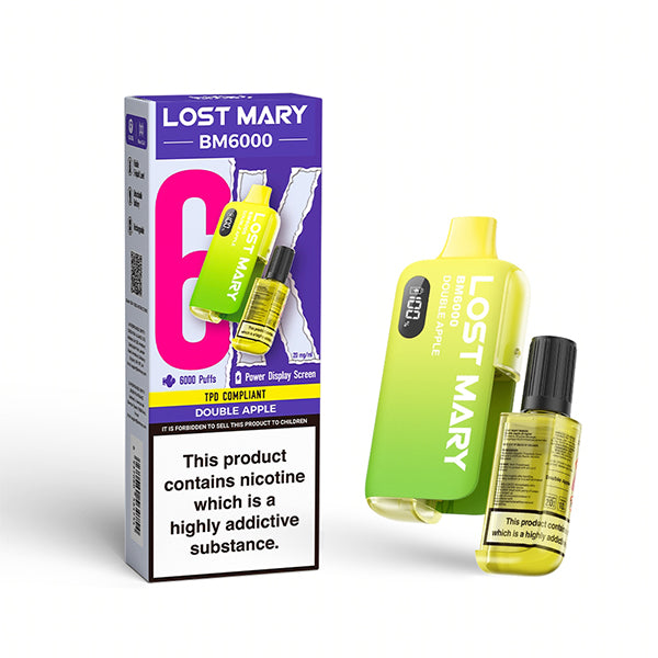 Lost Mary BM6000 Disposable Vape Double Apple