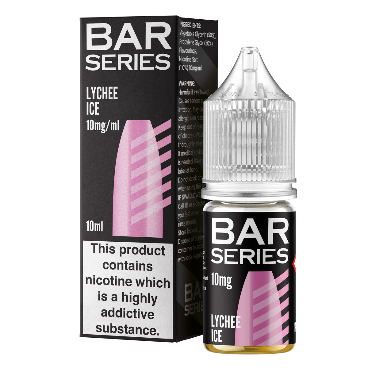 Bar Series Lychee Ice 10ml Nic Salt