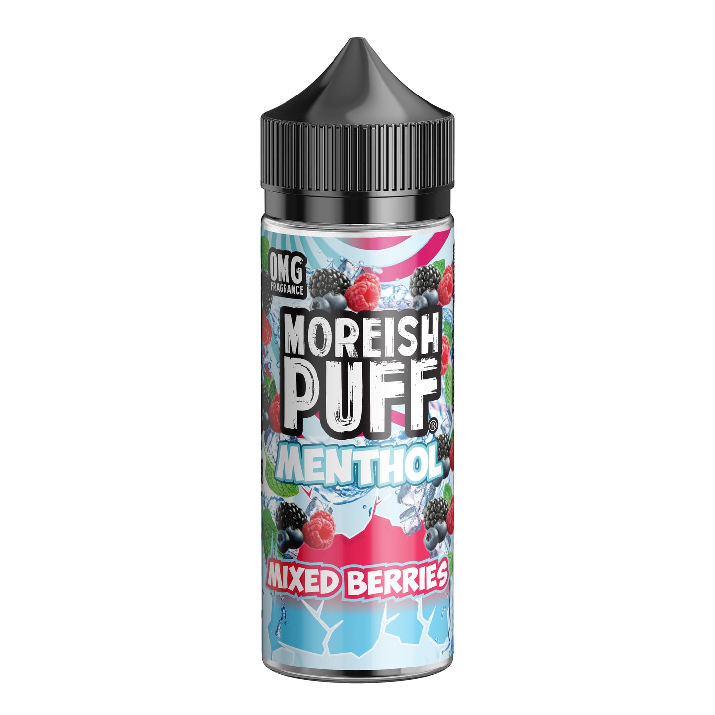 Moreish Puff Menthol Mixed Berries 100ml Shortfill