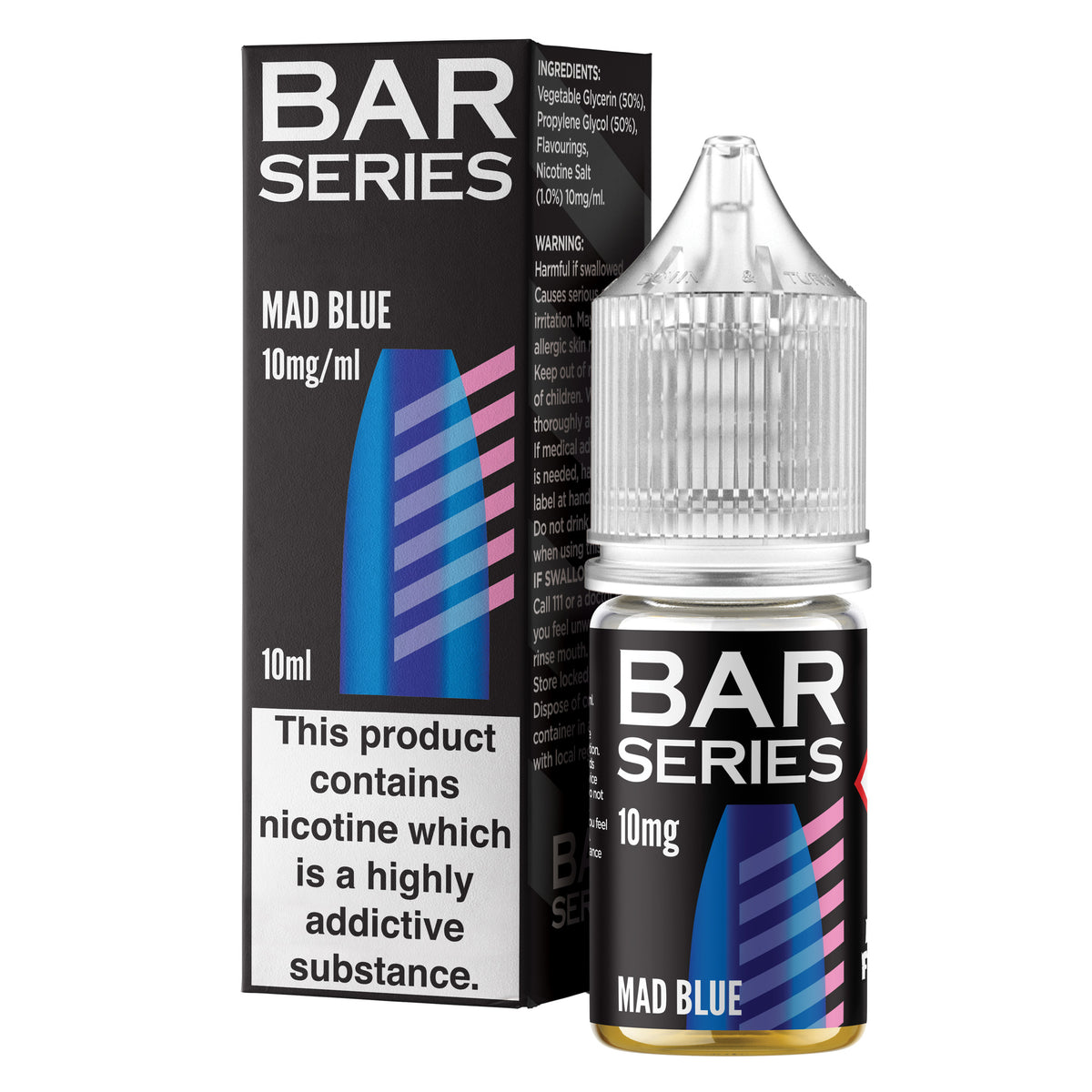 Bar Series Mad Blue 10ml Nic Salt