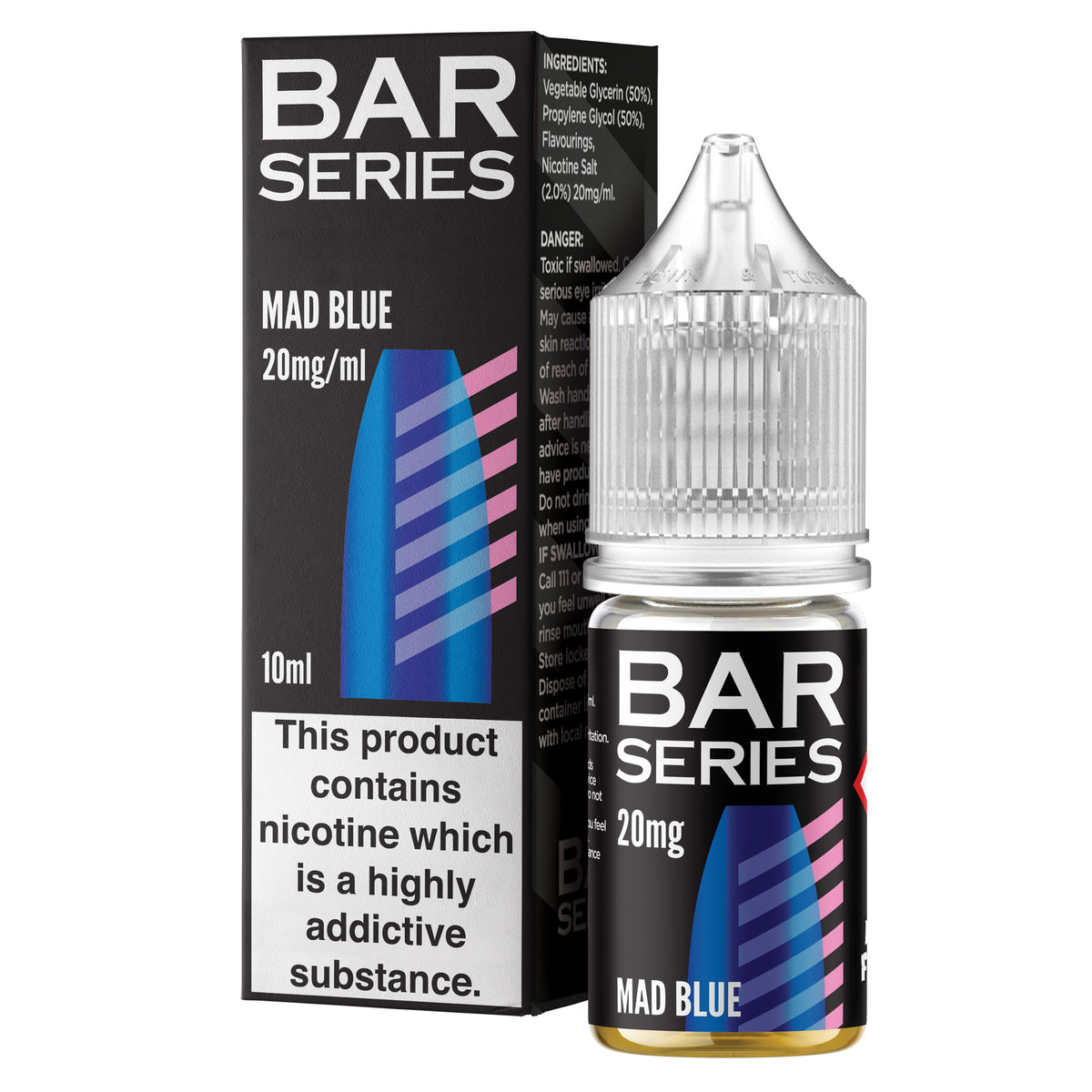 Bar Series Mad Blue 10ml Nic Salt