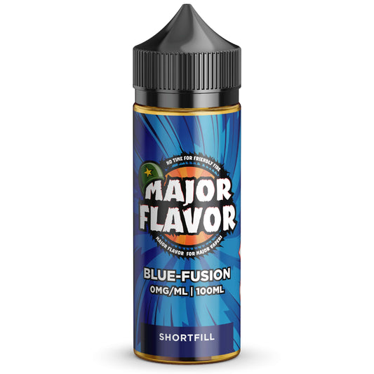 Major Flavor Blue Fusion 100ml Shortfill