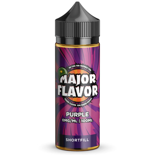 Major Flavor Purple 100ml Shortfill