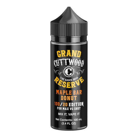 Cuttwood Grand Reserve Maple Bar Donut 100ml Shortfill