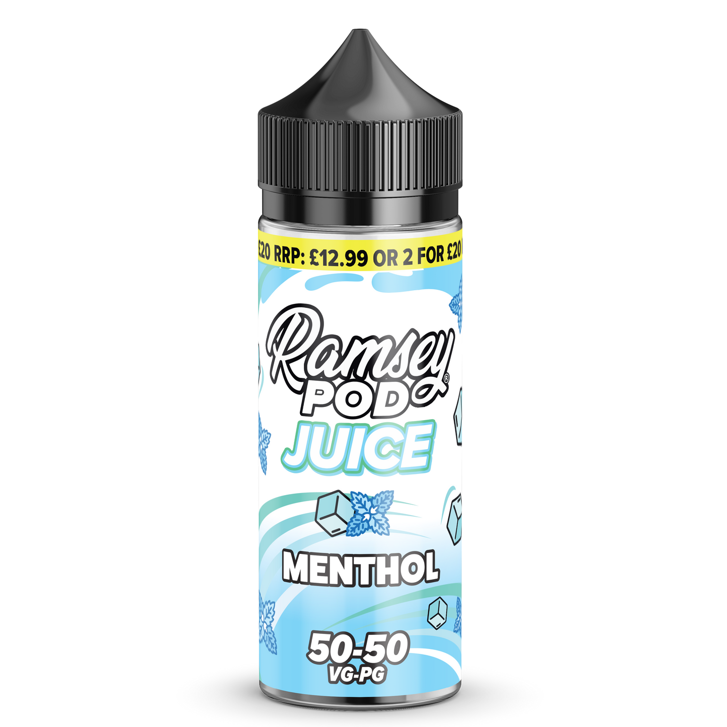 Ramsey Pod Juice Menthol 100ml Shortfill