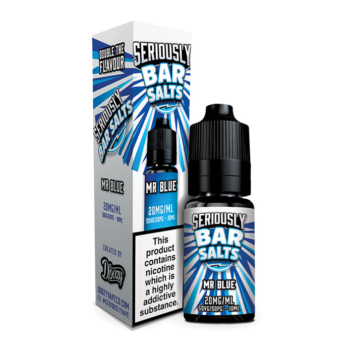 Seriously Bar Salts Mr Blue 10ml Nic Salt