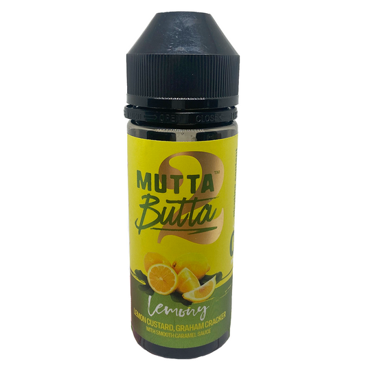 Mutta 2 Butta Lemony Custard 100ml Shortfill (Short Date / Out of Date)