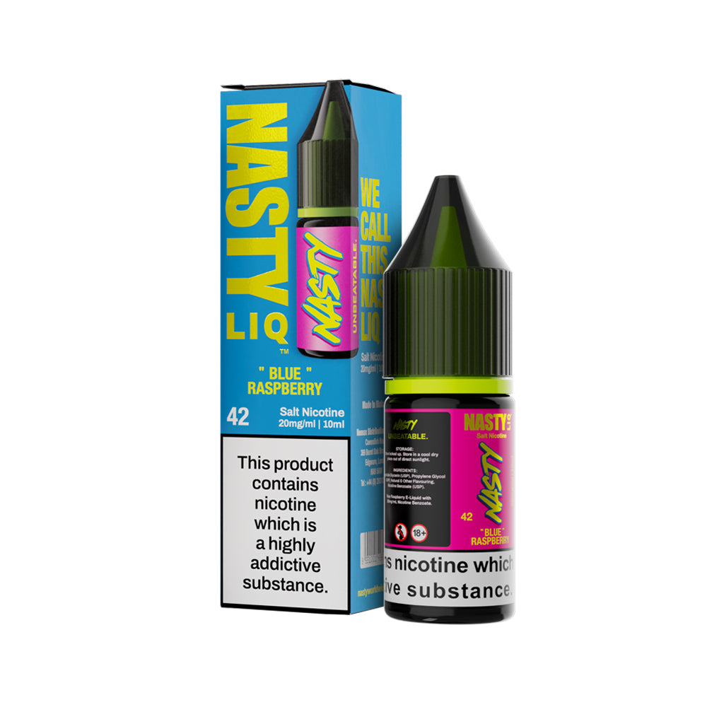 Blue Raspberry Nic Salt by Nasty Juice - Nic Salts UK