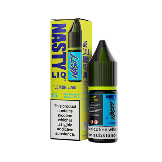 Lemon Lime Nic Salt by Nasty Juice - Nic Salts UK