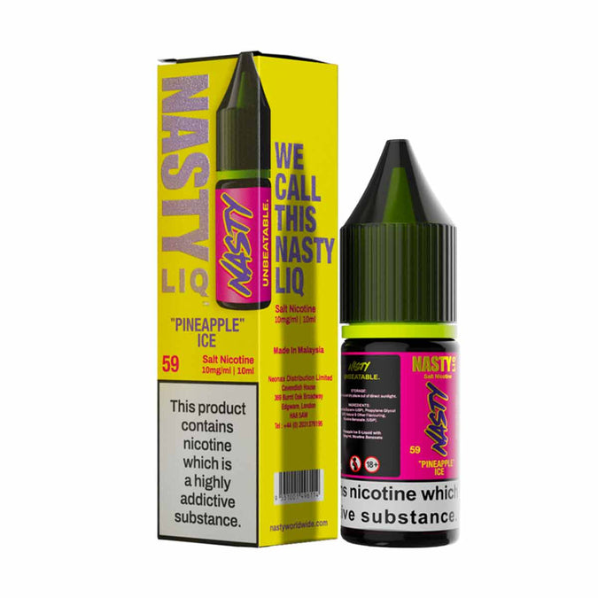 Pineapple Ice Nic Salt by Nasty Juice - Nic Salts UK