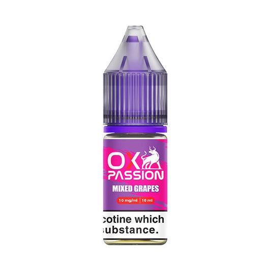 OX Passion Mixed Grapes 10ml Nic Salt