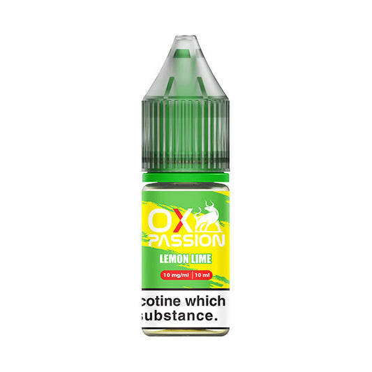 OX Passion Lemon Lime 10ml Nic Salt