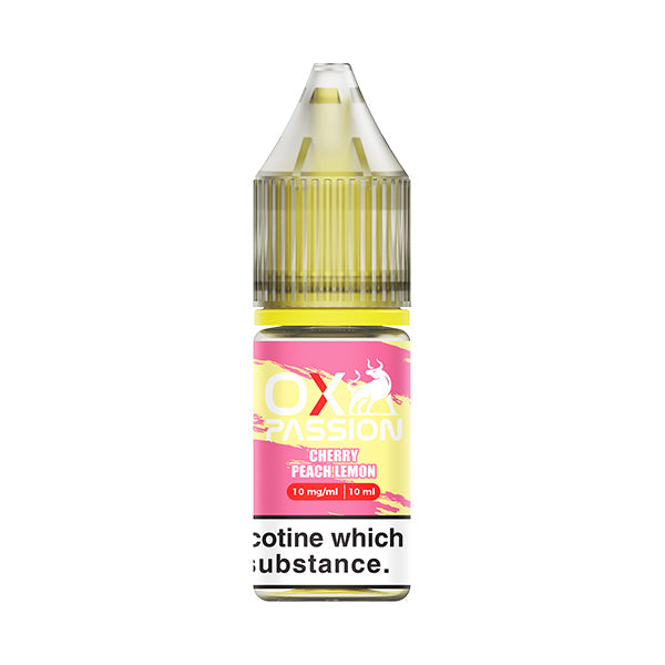 OX Passion Cherry Peach Lemon 10ml Nic Salt