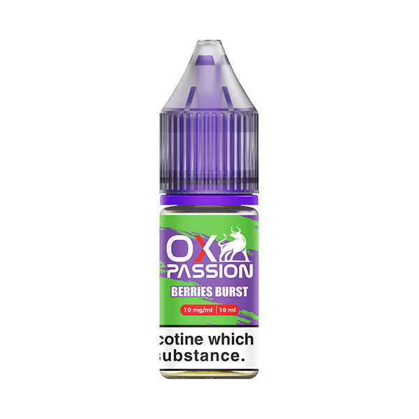 OX Passion Berries Burst 10ml Nic Salt