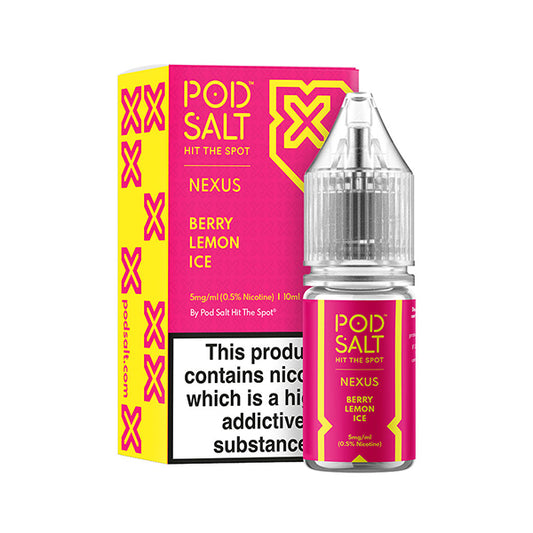 Pod Salt Nexus Berry Lemon Ice 10ml Nic Salt