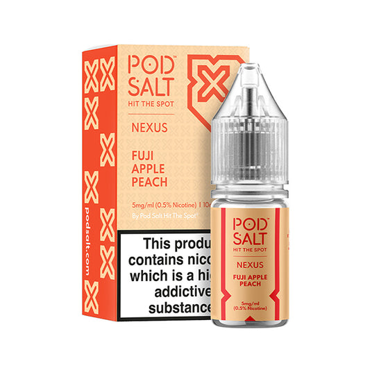 Pod Salt Nexus Fuji Apple Peach 10ml Nic Salt