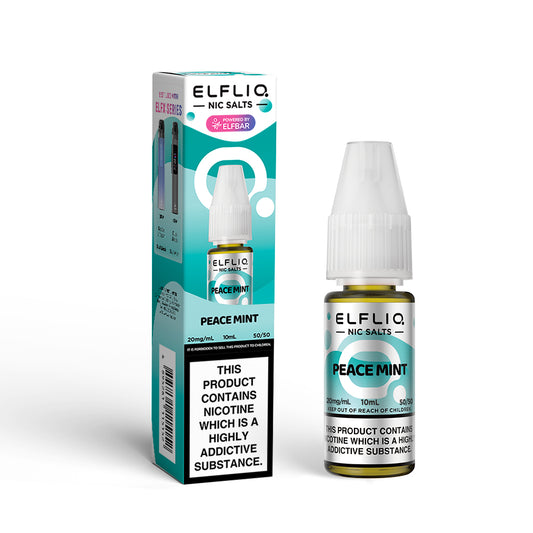 Elf Bar ELFLIQ Peace Mint 10ml Nic Salt