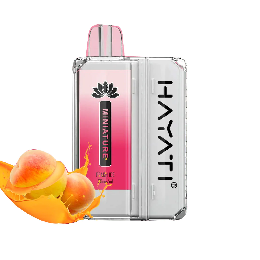 Hayati Miniature 600 Pod Kit - Peach Ice