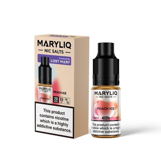 Lost Mary Maryliq Peach Ice 10ml Nic Salt