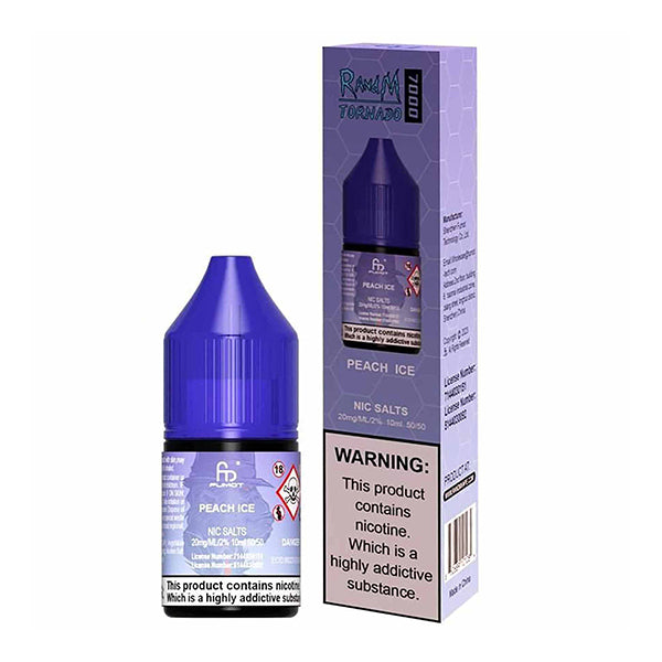 RandM 7000 Peach Ice 10ml Nic Salt