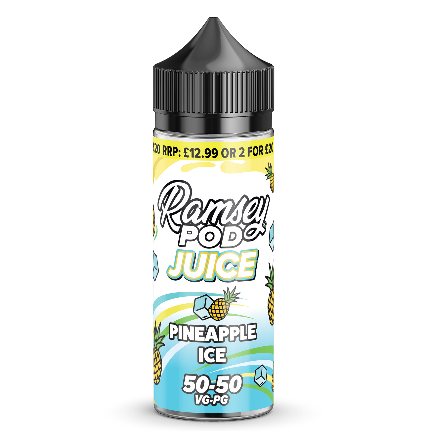 Ramsey Pod Juice Pineapple Ice 100ml Shortfill