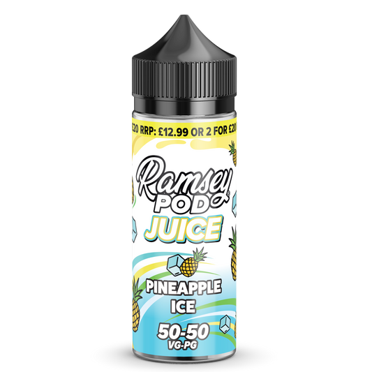 Ramsey Pod Juice Pineapple Ice 100ml Shortfill