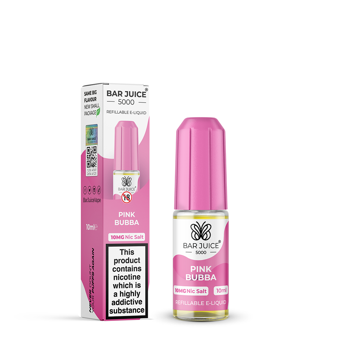 Pink Bubba Nic Salt by Bar Juice 5000 - 10mg