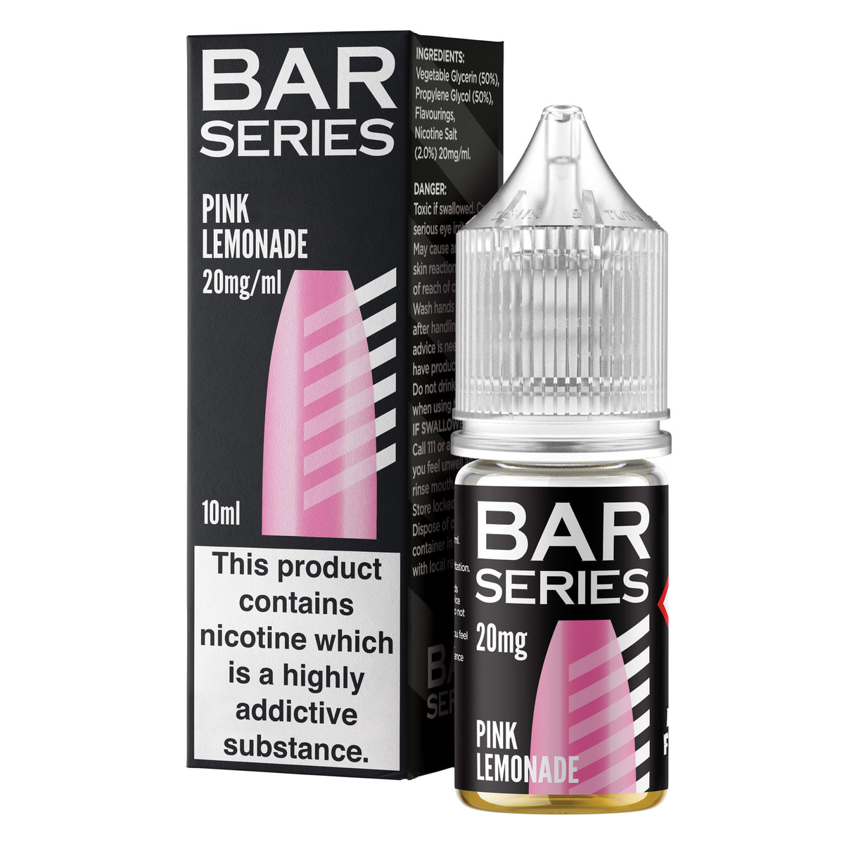 Bar Series Pink Lemonade 10ml Nic Salt