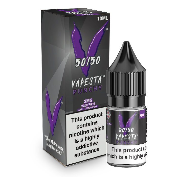 Vapesta 50/50 Punchy 10ml E-Liquid