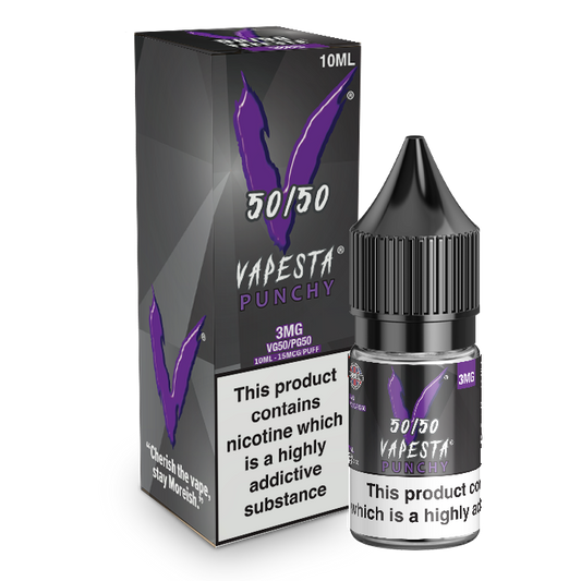 Vapesta 50/50 Punchy 10ml E-Liquid