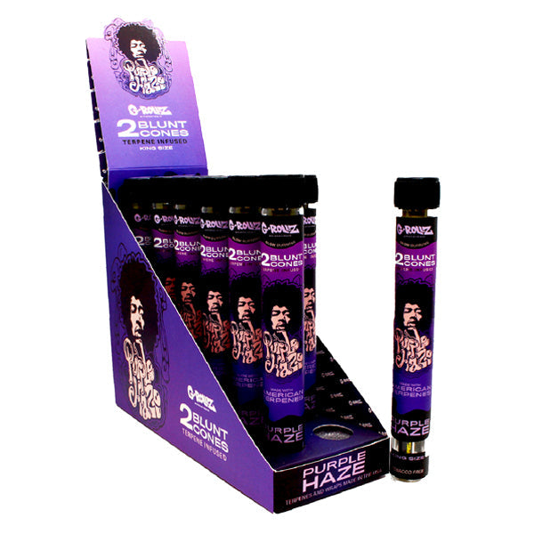 G-ROLLZ - Terpene Blunt Cones - 2 Pack - Purple Haze