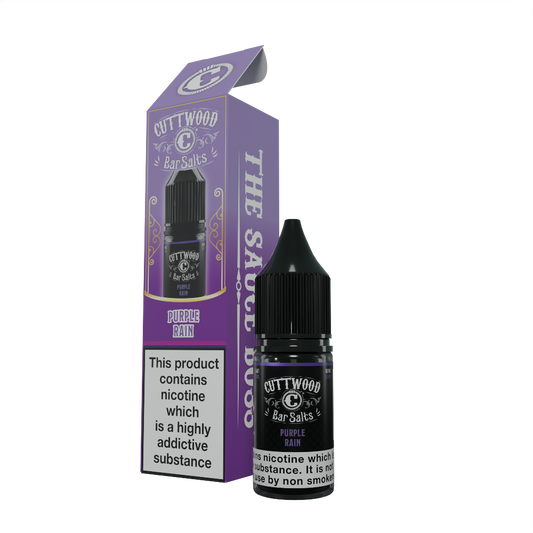 Cuttwood Bar Salts Purple Rain 10ml Nic Salt