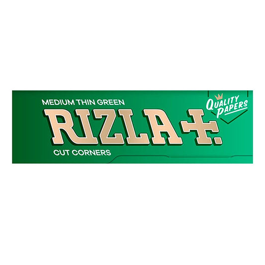 Rizla + Medium Thin Green Rolling Papers