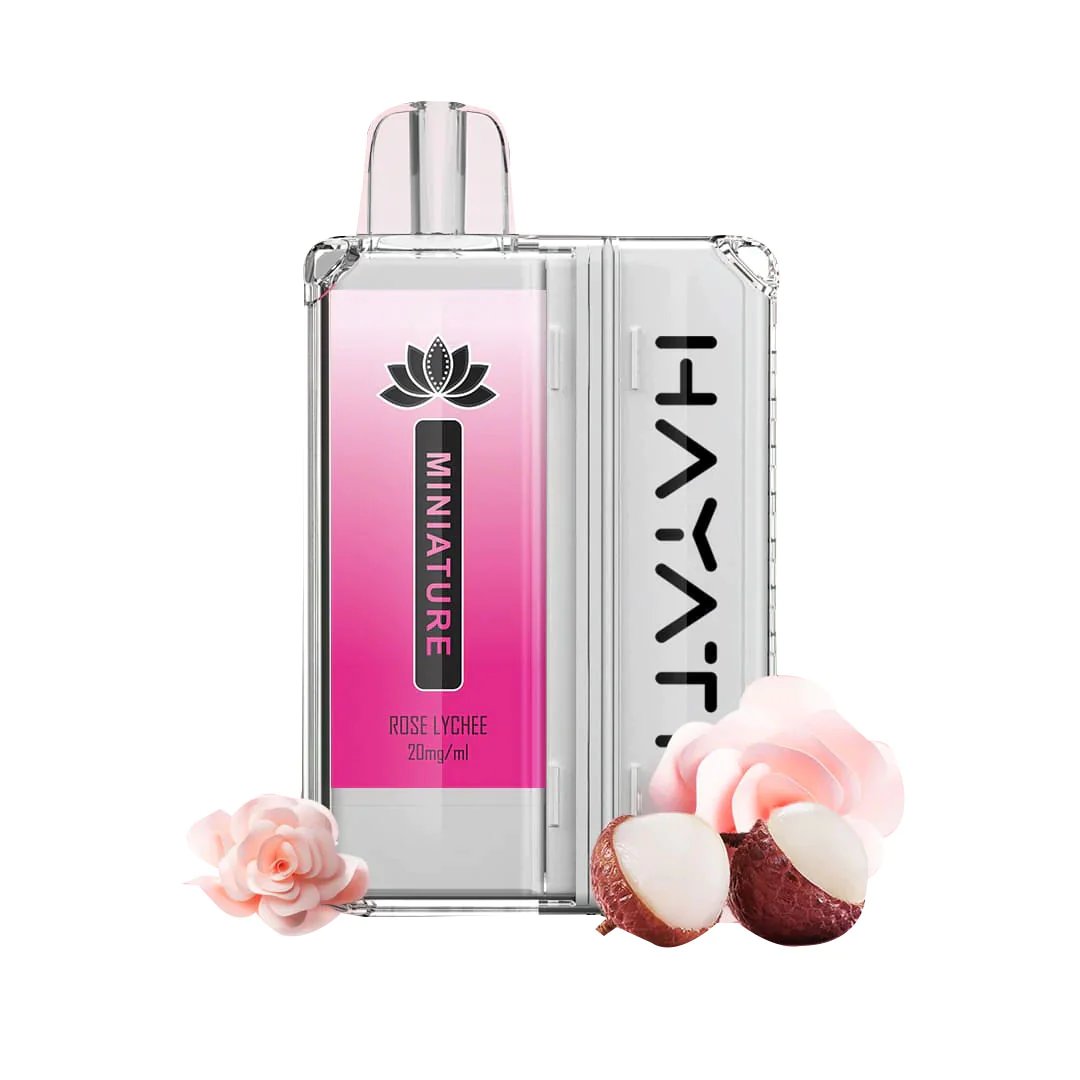 Hayati Miniature 600 Pod kit - Rose Lychee