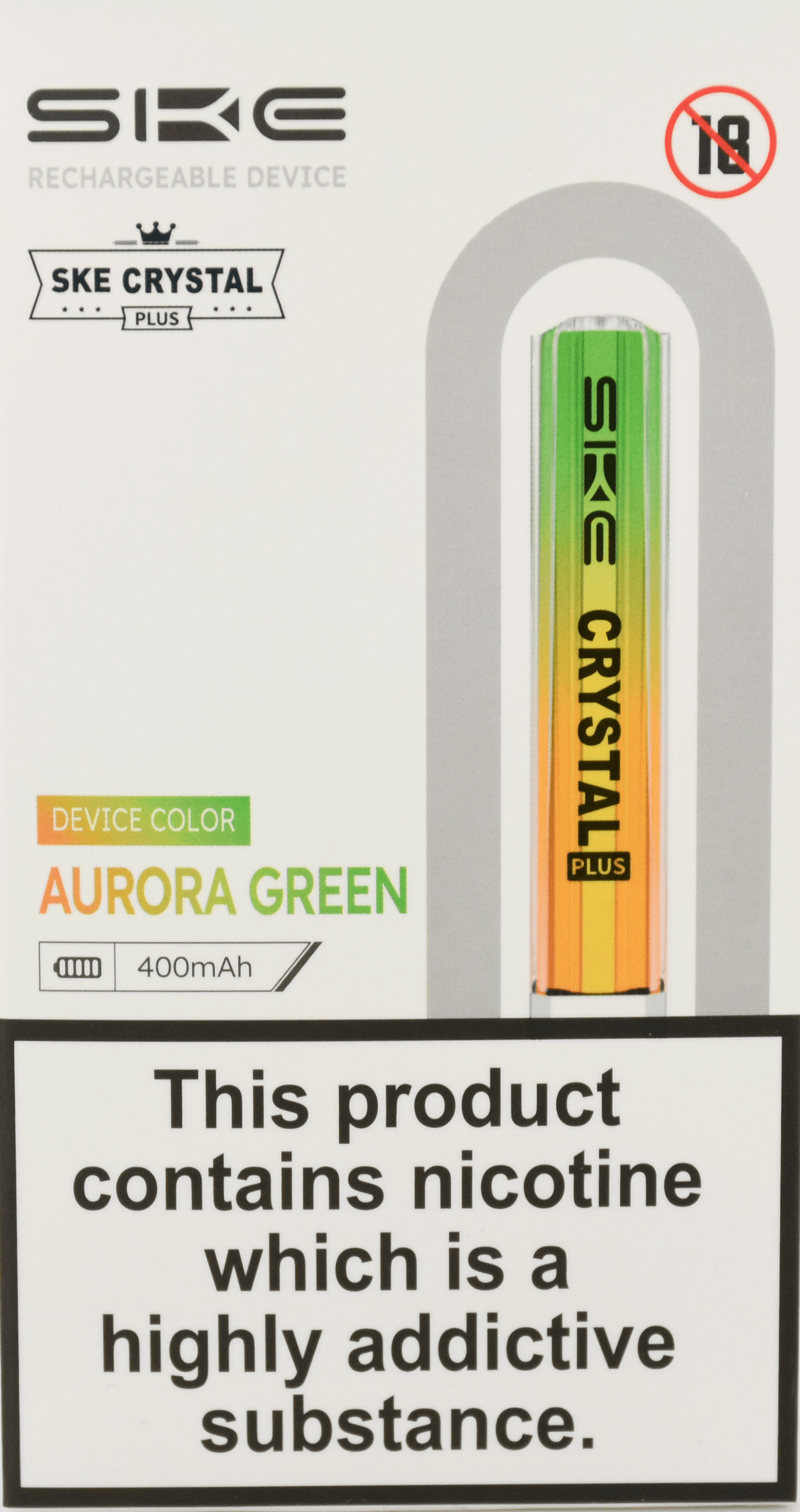 SKE Crystal Plus Prefilled Pod Vape Kit & Prefilled Pods